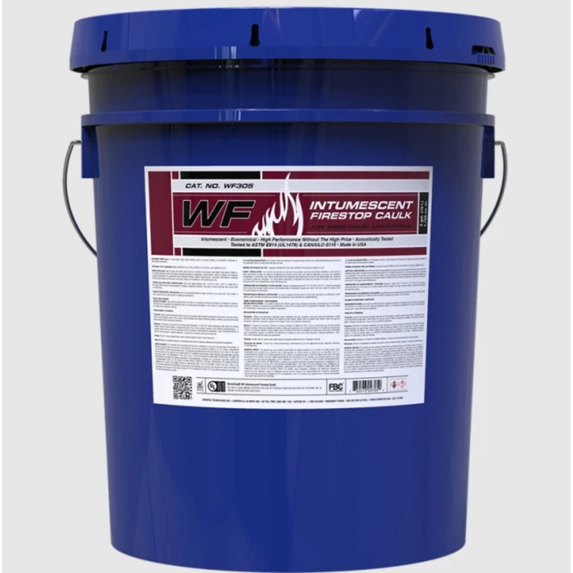 STI WF305 Intumescent Firestop Caulk Red 5 Gallon